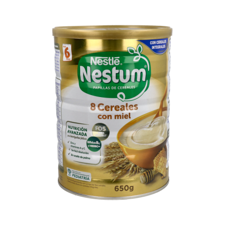 NESTLE NESTUM PAPILLA 8 CEREALES CON GALLETA 1 ENVASE 650 g