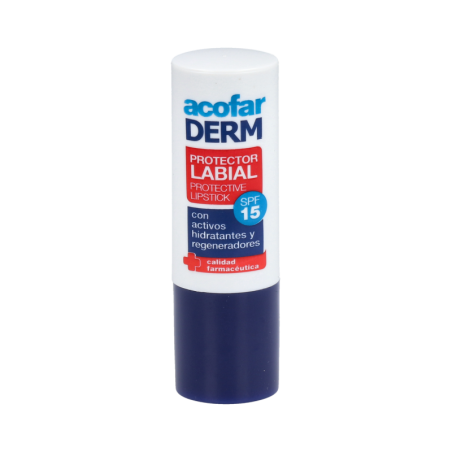 ACOFARDERM SPF 15 PROTECTOR LABIAL 1 ENVASE 4 g