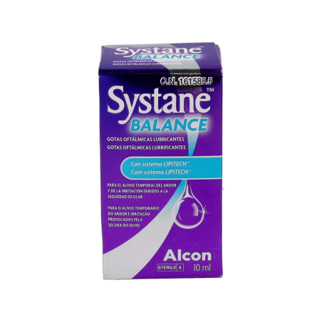 SYSTANE BALANCE GOTAS OFTALMICAS LUBRICANTES 1 ENVASE 10 ml