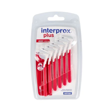 CEPILLO ESPACIO INTERPROXIMAL INTERPROX PLUS MINI CONICO 6 UNIDADES