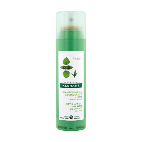 KLORANE CHAMPU SECO SEBORREDUCTOR A LA ORTIGA 1 ENVASE 150 ml