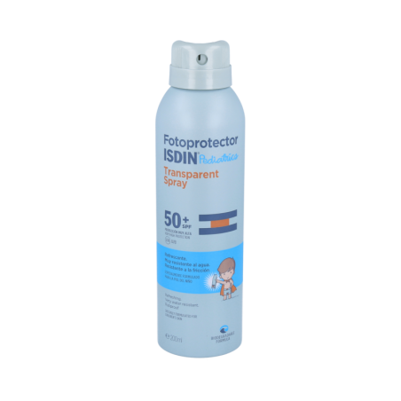 FOTOPROTECTOR ISDIN SPF-50+ PEDIATRICS SPRAY TRANSPARENT 250 ML