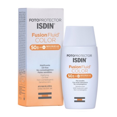 FOTOPROTECTOR ISDIN FUSION FLUID COLOR SPF50+ 1 ENVASE 50 ml