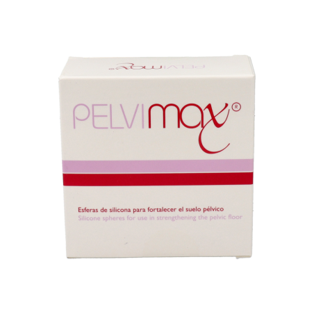 PELVIMAX ESFERAS DE SILICONA TERAPIA MUSCULAR SUELO PELVICO 2 ESFERAS UNIDAS