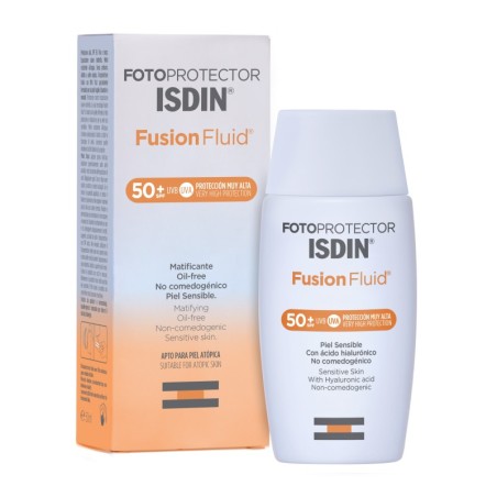 FOTOPROTECTOR ISDIN SPF 50+ FUSION FLUID 1 ENVASE 50 ml