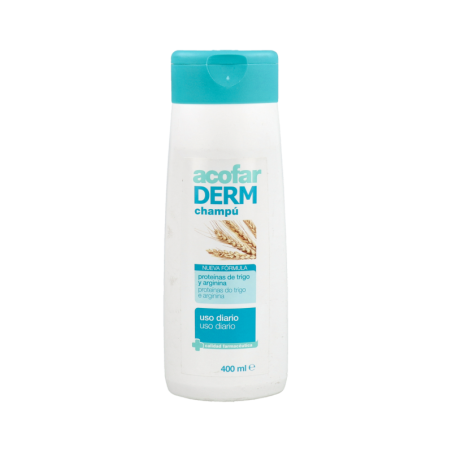 ACOFARDERM CHAMPU USO DIARIO CON ALOE VERA 1 ENVASE 400 ml