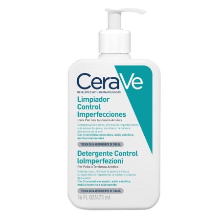 CERAVE LIMPIADOR CONTROL IMPERFECCIONES 473 ML
