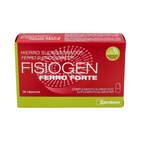 FISIOGEN FERRO FORTE 30 CAPSULAS