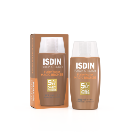 FOTOPROTECTOR ISDIN SPF 50 FUSION WATER COLOR 1 ENVASE 50 ml BRONZE