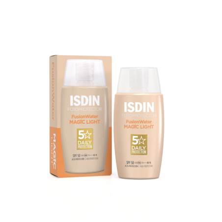 FOTOPROTECTOR ISDIN SPF 50 FUSION WATER COLOR 1 ENVASE 50 ml LIGHT