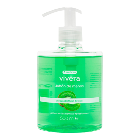 ACOFARMA VIVERA JABON DE MANOS CELULAS FRESCAS DE KIWI 1 ENVASE 500 ML