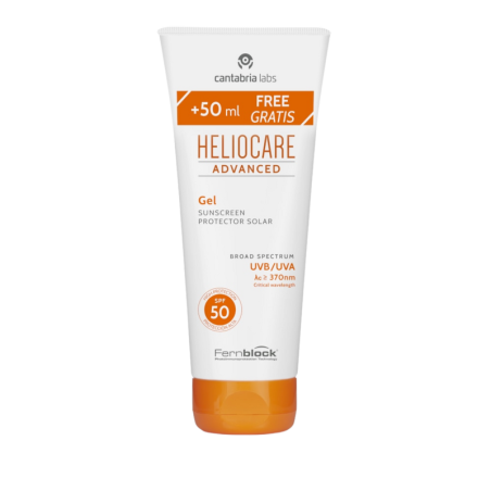 HELIOCARE ADVANCED GEL SPF 50 PROTECTOR SOLAR 1 ENVASE 250 ML