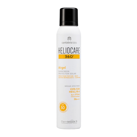 HELIOCARE 360º SPF 50 FLUIDO AIRGEL CORPORAL PROTECTOR SOLAR / SUNSCREEN 1 ENVASE 200 ml