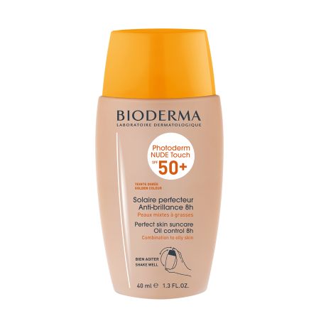PHOTODERM NUDE SPF 50+ BIODERMA 1 ENVASE 40 ml COLOR DORADO