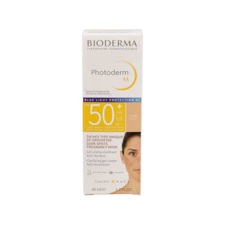 PHOTODERM M SPF50+ BIODERMA 1 ENVASE 40 ml COLOR CLARO