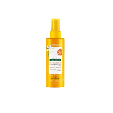 KLORANE POLYSIANES AL TAMANU BIO Y AL MONOÏ SPRAY SOLAR SUBLIME SPF 30 CUERPO 1 ENVASE 200 ml
