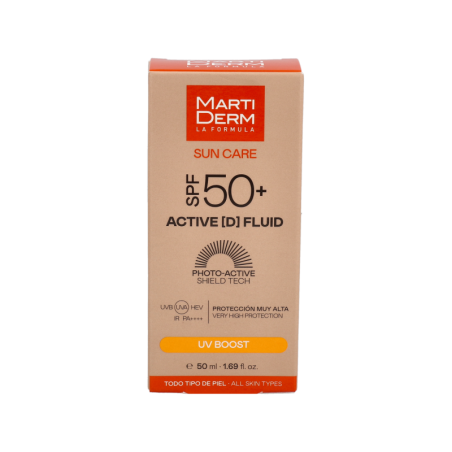 MARTIDERM SPF 50+ ACTIVE (D) FLUID 1 ENVASE 50 ML