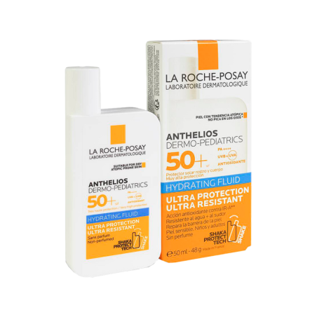 ANTHELIOS DERMO PEDIATRICS HYDRATING FLUID 1 ENVASE 50 ml