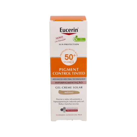 EUCERIN PIGMENT CONTROL 50+ FPS 1 ENVASE 50 ml TONO MEDIO