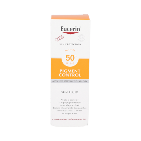 EUCERIN SUN PROTECTION 50+ FLUID PIGMENT CONTROL 1 ENVASE 50 ml