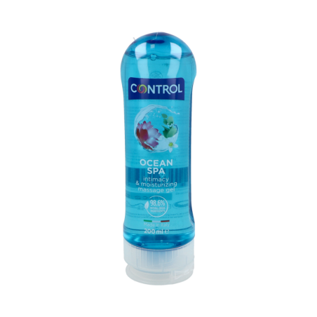 CONTROL MEDITERRANEAN SEA 2 IN 1 MASSAJE & PLEASURE GEL 1 ENVASE 200 ml