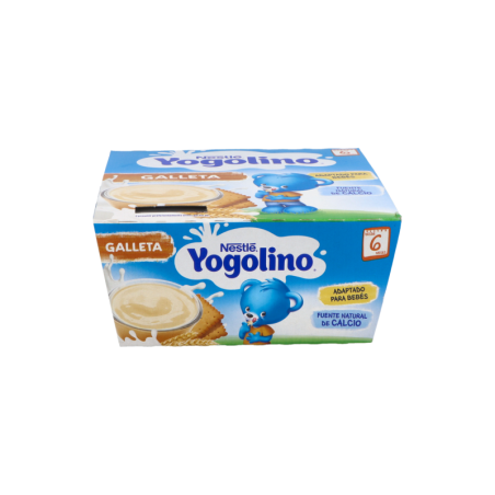 NESTLE YOGOLINO GALLETA 4 ENVASES 100 g