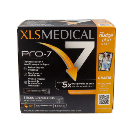 XLS MEDICAL PRO-7 90 STICKS SABOR PIÑA