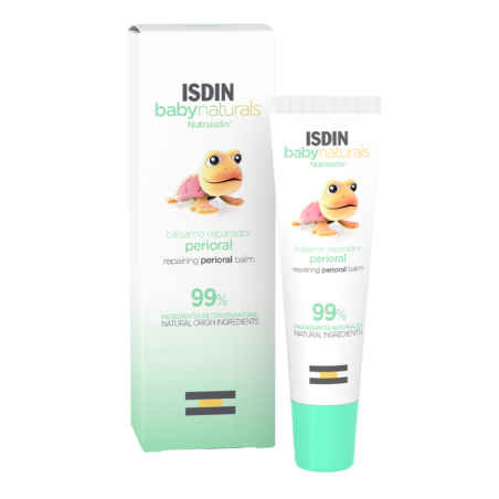 ISDIN BABY NATURALS NUTRAISDIN BALSAMO REPARADOR PERIORAL 1 ENVASE 15 ml