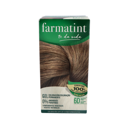 FARMATINT 1 ENVASE 135 ml TONO 6D RUBIO OSCURO DORADO