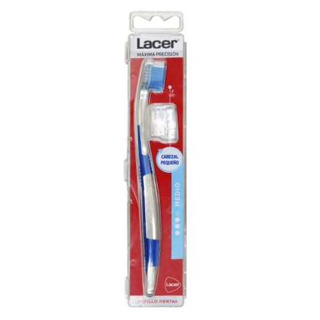 CEPILLO DENTAL ADULTO LACER CABEZAL PEQUEÑO MEDIUM