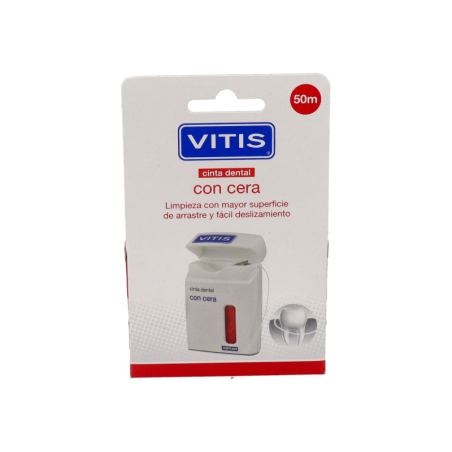 VITIS CINTA DENTAL CON CERA 50 M