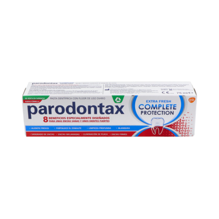 PARODONTAX COMPLETE PROTECTION EXTRA FRESH 1 ENVASE 75 ml