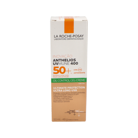 ANTHELIOS OIL CONTROL GEL CREME UV MUNE 400 SPF 50+ 1 ENVASE 50 ml