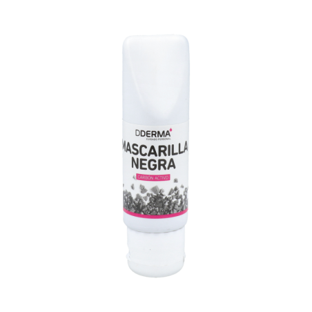 DDERMA MASCARILLA NEGRA DE CARBON ACTIVO 1 ENVASE 75 ml