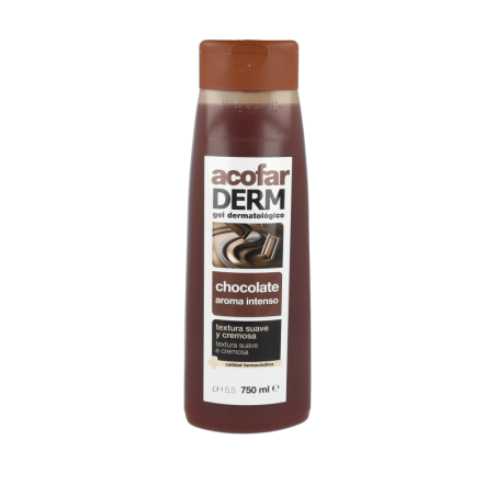 ACOFARDERM GEL DE CHOCOLATE 1 ENVASE 750 ml