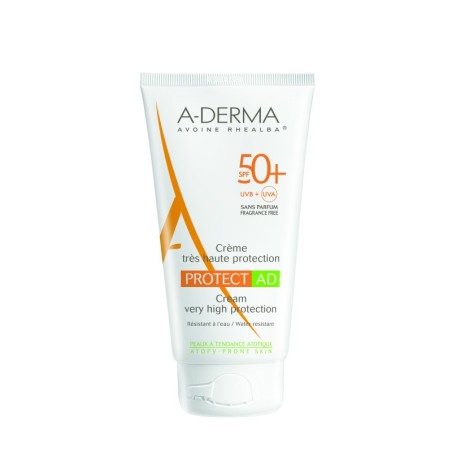 A-DERMA PROTECT CREMA SPF 50+ AD MUY ALTA PROTECCION 1 ENVASE 150 ml