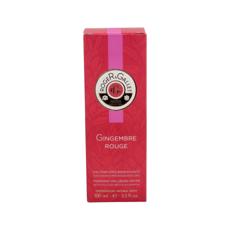 ROGER & GALLET EAU FRAICHE PARFUMEE GINGEMBRE ROUGE 1 ENVASE 100 ml
