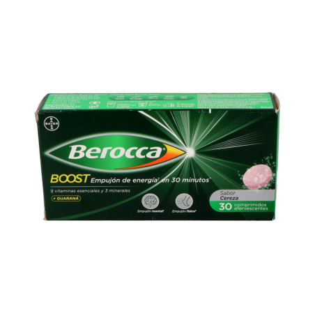 BEROCCA BOOST 30 COMPRIMIDOS EFERVESCENTES