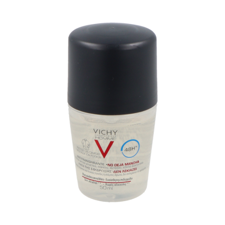 VICHY HOMME ANTITRANSPIRANTE ANTIMANCHAS HOMBRE 1 ROLL ON 50 ml