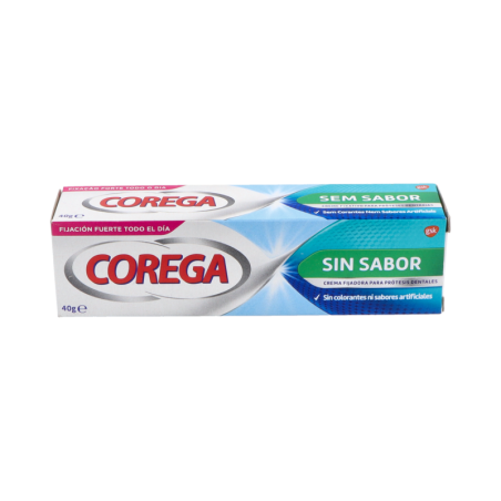COREGA CREMA EXTRA FUERTE SIN SABOR ADHESIVO PROTESIS DENTAL 40 ML