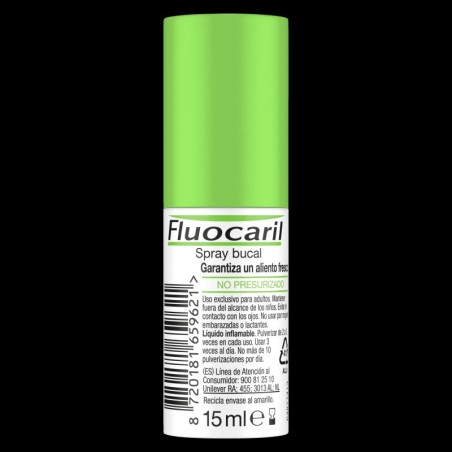 FLUOCARIL SPRAY ORAL 1 ENVASE 15 ml