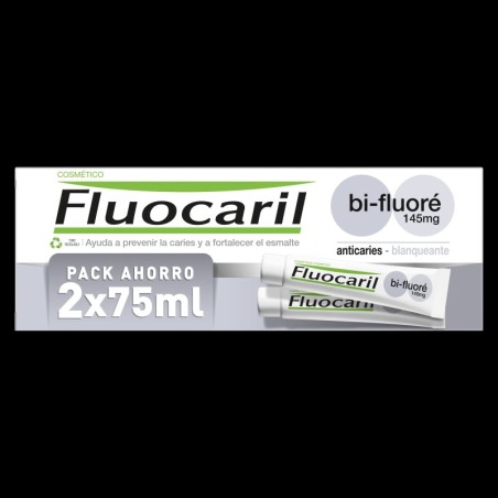 FLUOCARIL BI-FLUORE 145 MG BLANQUEANTE 2 ENVASES 75 ml