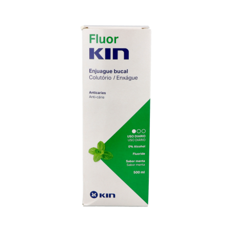 FLUOR KIN ANTICARIES COLUTORIO DIARIO 0,05 1 ENVASE 500 ml