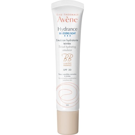 AVENE HYDRANCE BB-LIGERA EMULSION HIDRATANTE SPF 30 1 ENVASE 40 ml CON COLOR