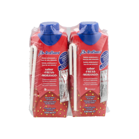 BIORALSUERO 2 TETRABRICK 330 ml SABOR FRESA