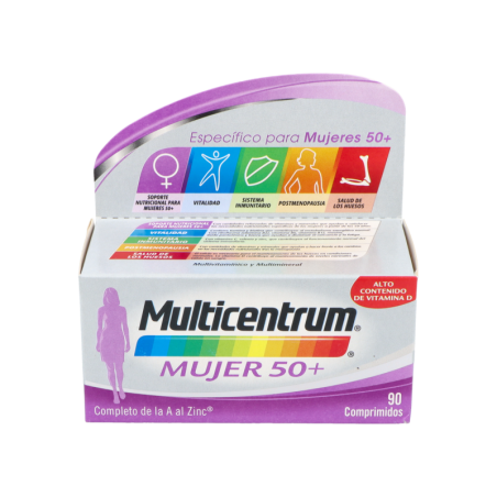 MULTICENTRUM MUJER 50+ 90 COMPRIMIDOS