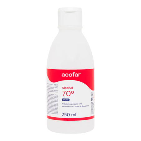 ALCOHOL 70º ACOFAR 1 FRASCO 250 ML