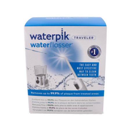 IRRIGADOR BUCAL ELECTRICO WATERPIK WP- 300 TRAVELER CON ADAPTADOR VIAJES