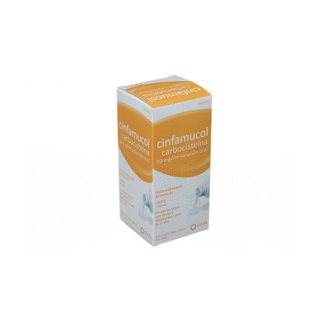 CINFAMUCOL CARBOCISTEINA 50 MG/ML SOLUCION ORAL 1 FRASCO 200 ML
