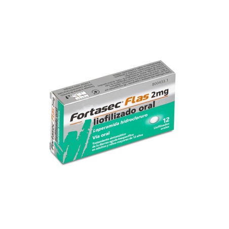 FORTASEC FLAS 2 MG 12 LIOFILIZADOS ORALES
